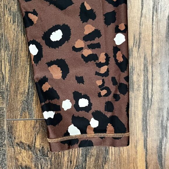 The Upside Tobacco Leopard Midi Leggings Size 10 - Picture 4 of 7